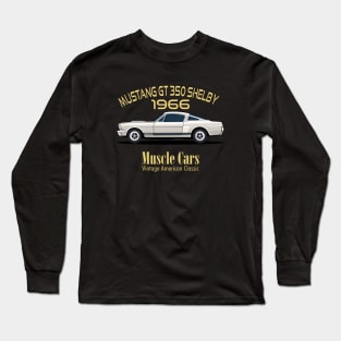 Shelby GT 350 Muscle Cars 1966 Long Sleeve T-Shirt